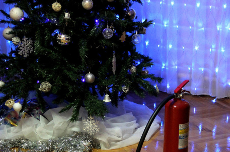 Пожарная безопасность во время новогодних и Рождественских праздников.